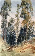 painting of trees