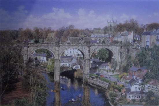 Knaresborough Painting by Jeremy Storr