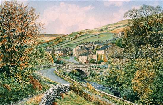 Muker Painting by Jeremy Storr