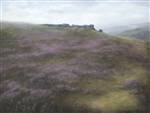 cow and calf ilkley painting 2