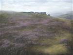 cow and calf ilkley painting 2