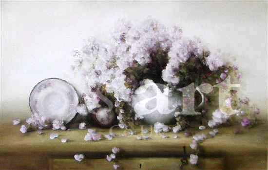 Flower Painting in Oil