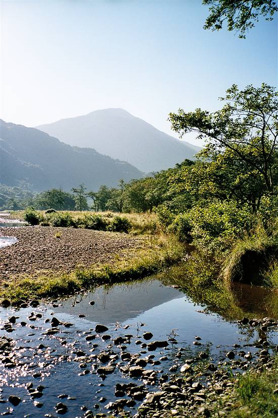 Sgurr a Mhaim from Glen Nevis