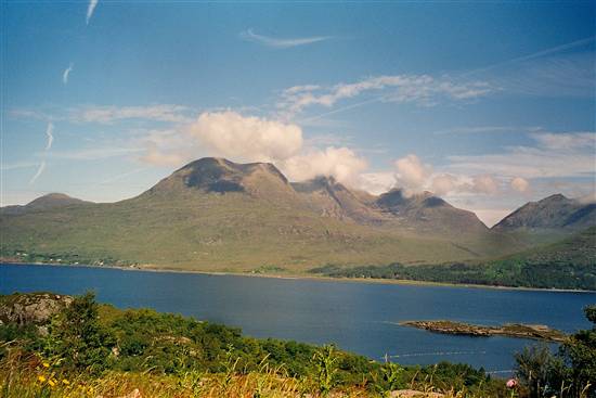 Beinn Alligan across Upper Loch Torridon