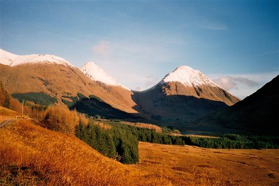 The Buchailles from Glen Etive