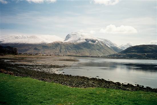 Ben Nevis from Caol Loch Limhe