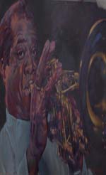 Louis Armstrong Portrait