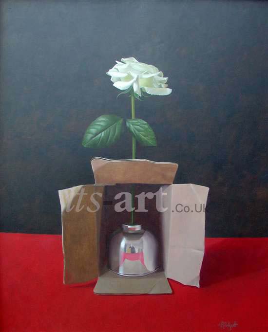 Abstract Flower Painting